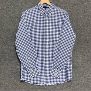Tommy Hilfiger Long Sleeve Mens Shirt Sz 15- 1/2 (34-35) Regular Fit